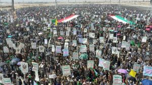 أبناء صعدة يحتشدون في 41 مسيرة ثباتا مع غزة وتنديدا بانتهاك المقدسات