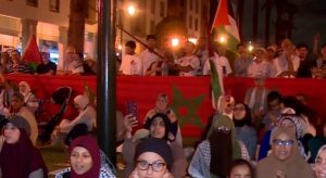 تظاهرةفي المغرب مظاهرات في المغرب وتونس رفضا للعدوان والتجويع الإسرائيلي في غزة