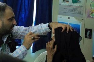 مستشفى إجراء 223 عملية في مخيم العيون بمديرية خميس بني سعد في المحويت
