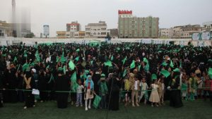 احتفالات نسائية بالحديدة تجسّد الولاء والابتهاج بذكرى مولد الرسول الأعظم