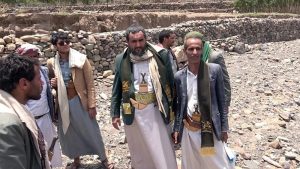 محافظ صنعاء محافظ صنعاء يطلع على أضرار السيول في مديريتي الطيال وخولان