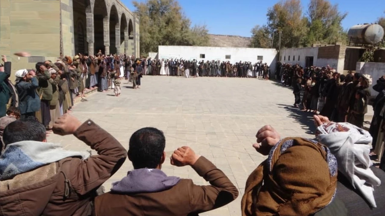 أبناء محافظة صنعاء يؤكدون الثبات على الموقف المناصر لقضايا الأمة