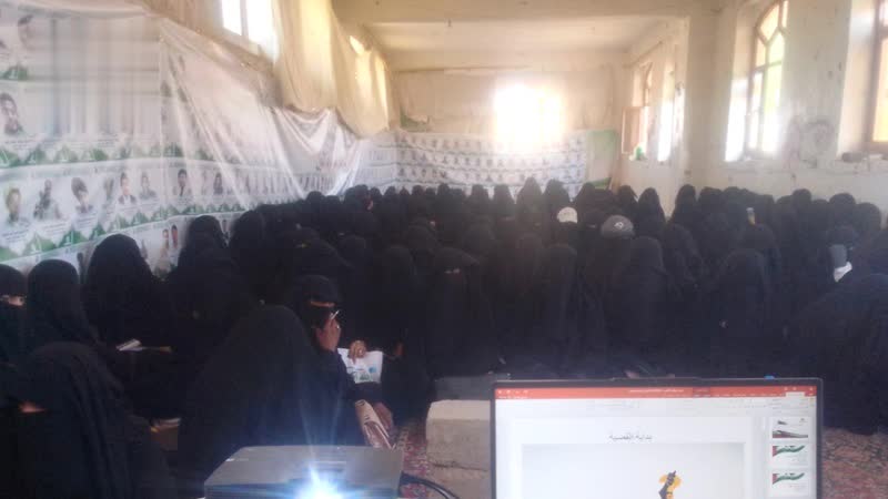 تدشين ورشة “طوفان الأقصى” لطالبات المعاهد في الجوف