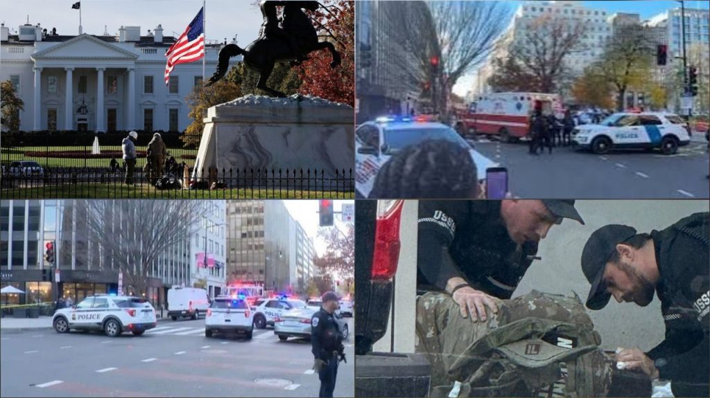 إطلاق نار يغلق البيت الأبيض ويوقف حركة الطيران في واشنطن