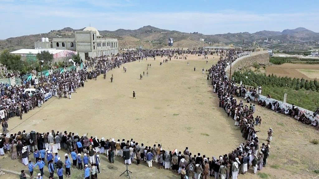 قبائل بني صياح برازح صعدة تعقد لقاءً قبليًا مسلحاً وفاءً لدماء الشهداء وتأكيداً لرفع الجاهزية