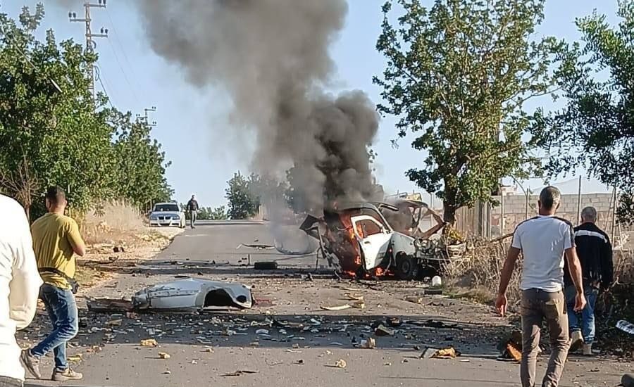 شهيد بغارة صهيونية على جنوب لبنان.. صورة