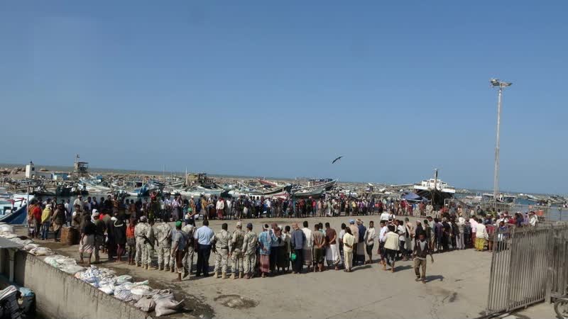 وقفة لقطاع المصائد السمكية بالحديدة نصرةً للقرآن وتعزيزاً للهوية الإيمانية