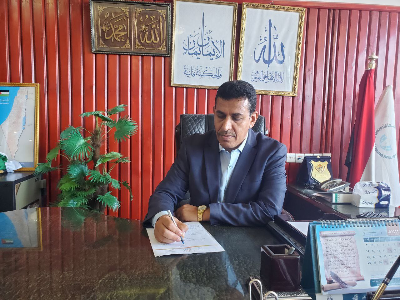 رئيس مؤسسة الثورة للصحافة: الشهيد الصماد رمز القيادة الصادقة والإيمان الراسخ