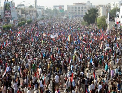 زحف جماهيري مرتقب في عدن لرفض “الإملاءات السعودية”