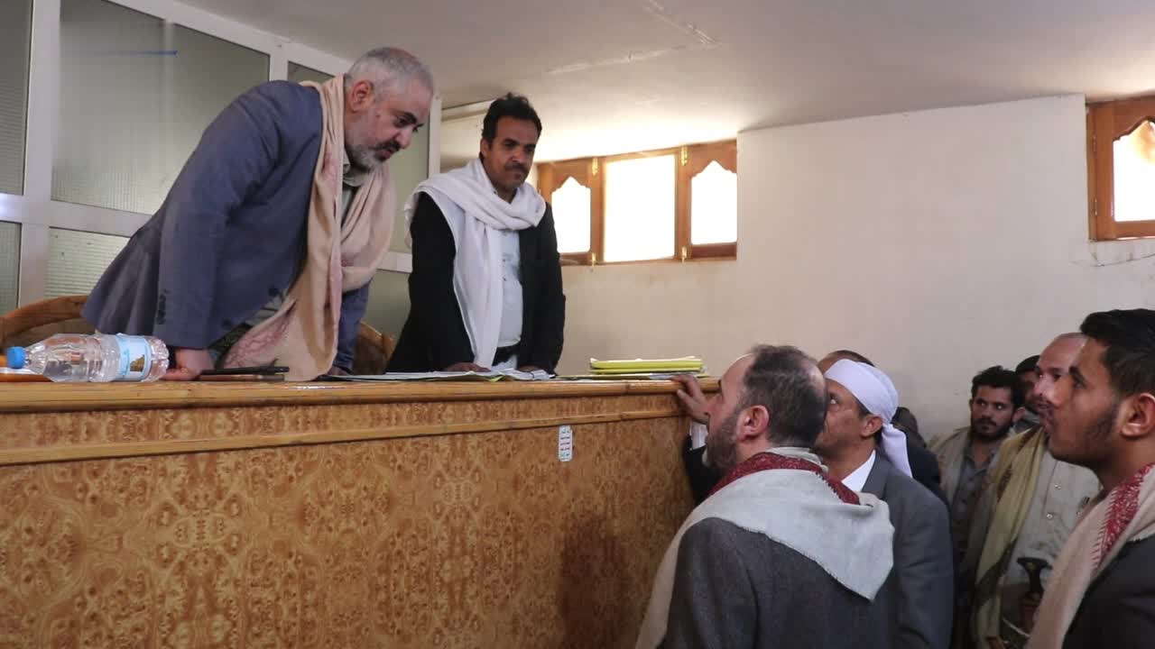 رئيس هيئة التفتيش القضائي يتفقد تجهيزات المحاكم الجديدة وسير العمل بالقضاء العسكري