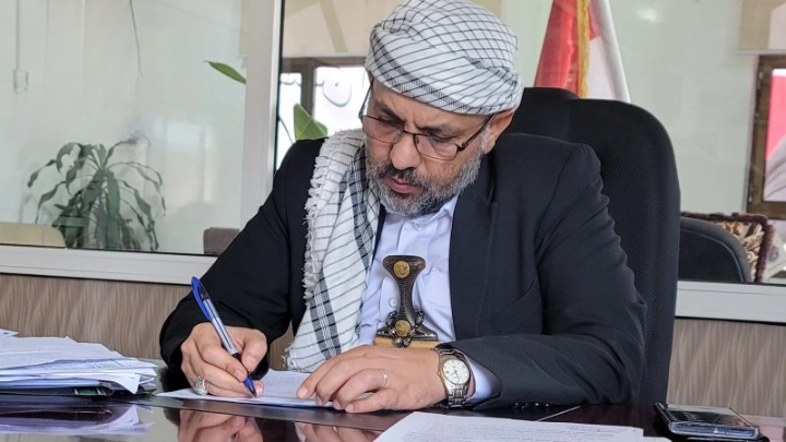 رئيس المؤسسة العامة للطرق يهنئ قائد الثورة والرئيس المشاط بحلول شهر رمضان