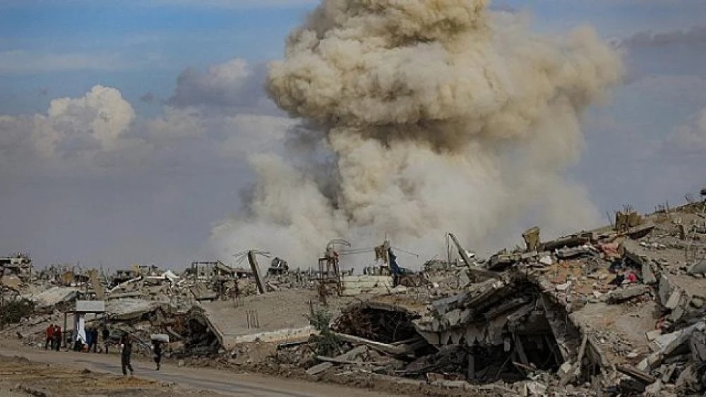 استشهاد فلسطيني بقصف للعدو الصهيوني على شمال قطاع غزة