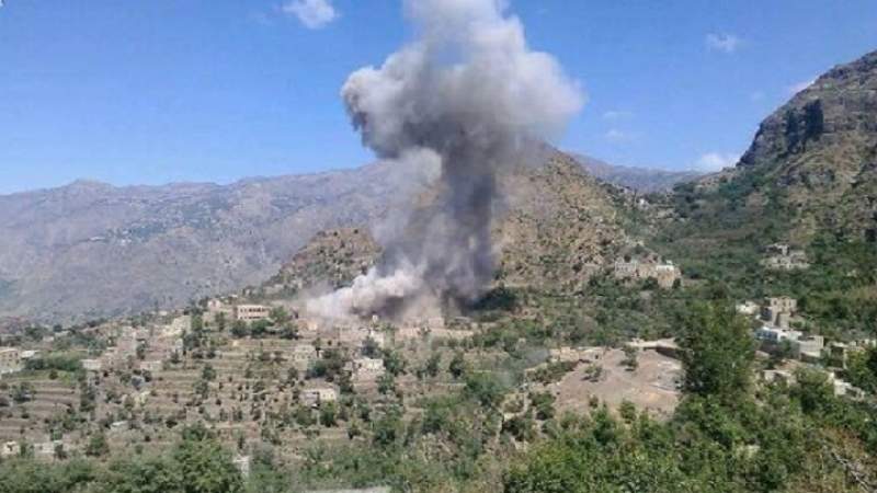 تضرر منازل وممتلكات بقصف مدفعي متجدد للعدو السعودي على صعدة