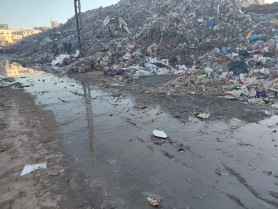 الامم المتحدة تحذر من كارثة صحية بسبب تراكم النفايات في غزة