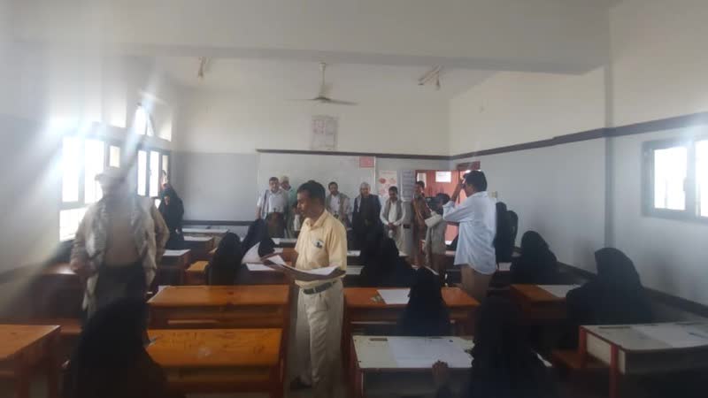 تدشين اختبارات الشهادة الأساسية في حجة