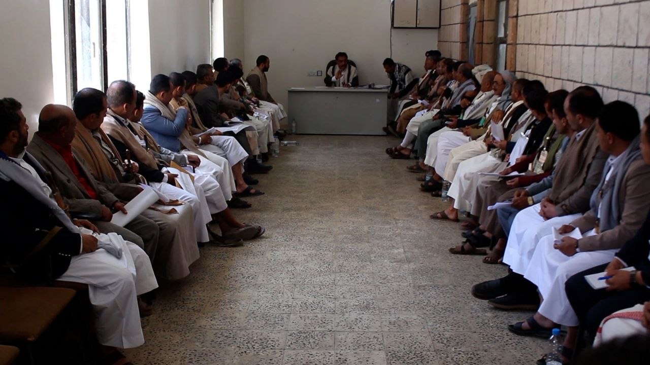 تنفيذي ريمة يناقش تقارير المكاتب التنفيذية