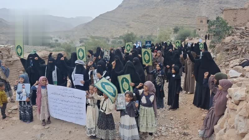 فعالية ووقفة نسائية في حريب القراميش إحياءً ليوم القدس العالمي