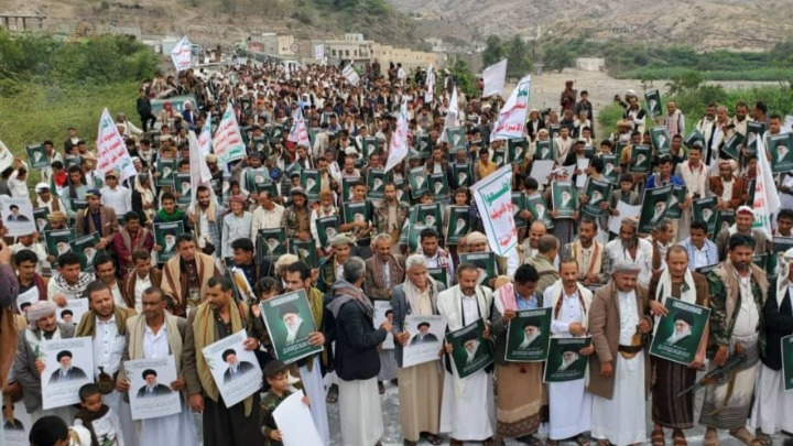 مسيرات حاشدة في المحويت إحياء ليوم القدس العالمي