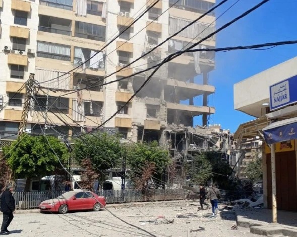 العدو الإسرائيلي يشن عدة غارات على مناطق متفرقة في لبنان