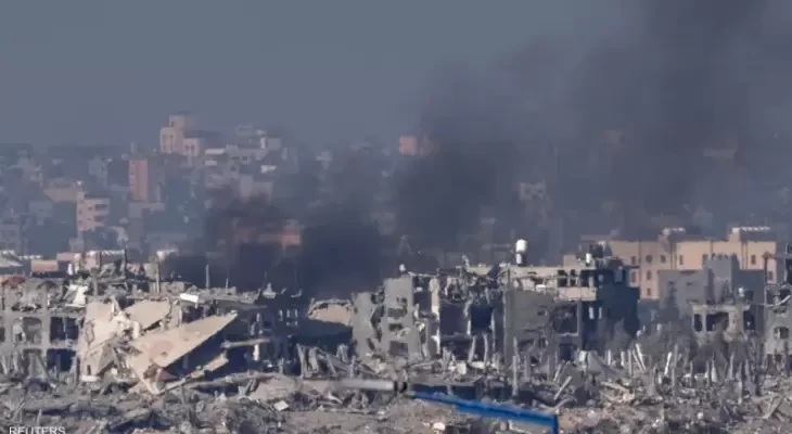 العدو الصهيوني يواصل خرق وقف النار في غزة بقصف جوي ومدفعي