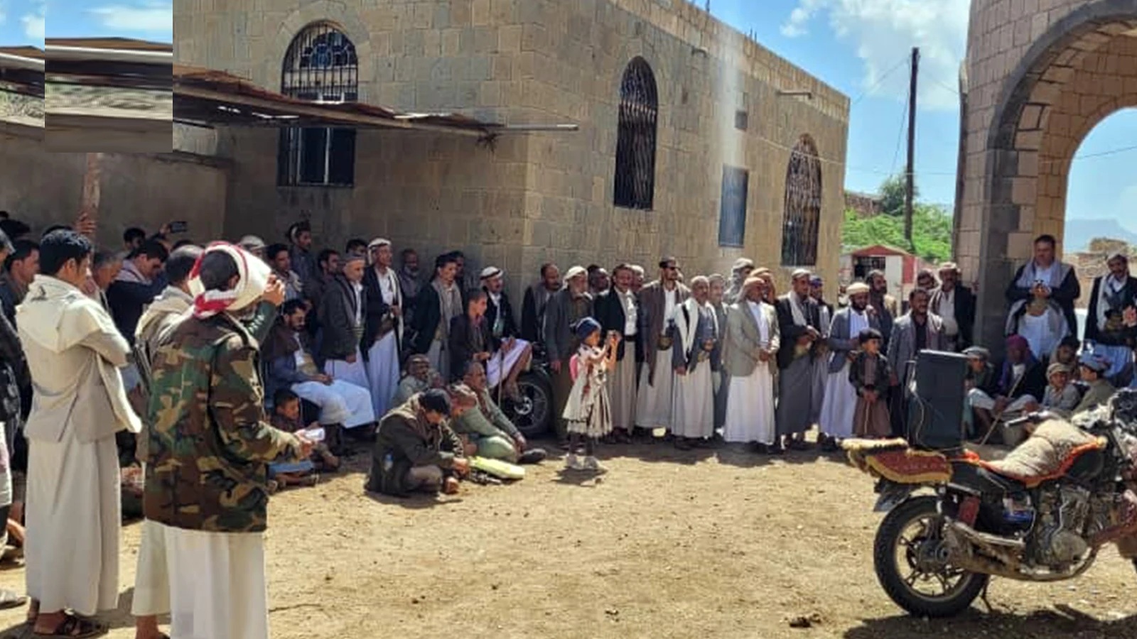 فعالية خطابية بالحيمة الخارجية في محافظة صنعاء بيوم الصمود وتدشيناً للأنشطة الصيفية