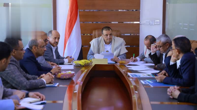 اجتماع برئاسة القائم بأعمال وزير الاقتصاد والصناعة لمناقشة مشاريع خطة 1448هـ