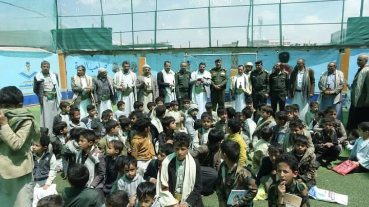 قيادات محافظة صنعاء تشيد بمستوى الوعي والتفاعل الطلابي في المدارس الصيفية بمديرية همدان