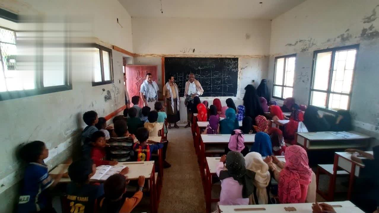 قيادات محلية وتعبوية تتفقد الدورات الصيفية في حجة