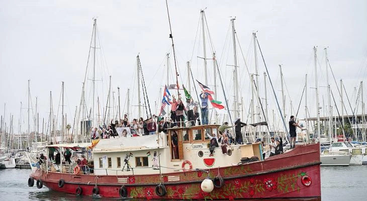 مشاركة 70 دولة في أسطول بحري متجه لكسر الحصار عن غزة