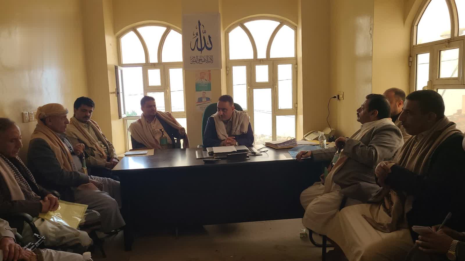 اجتماع في المحويت يناقش التحديات التي تواجه الجمعيات التعاونية الزراعية