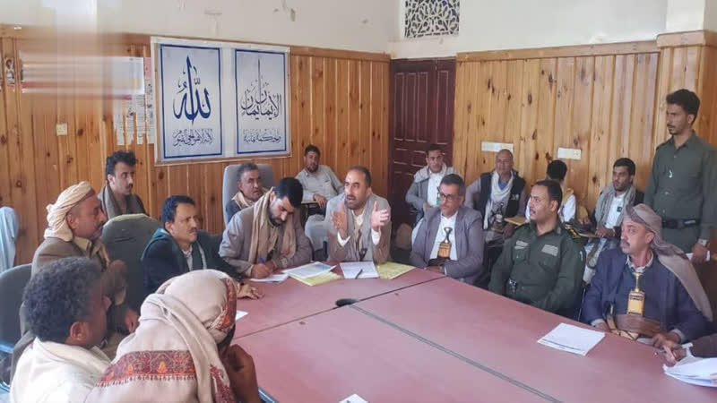 مناقشة تعزيز التحشيد للدورات الصيفية في المحويت