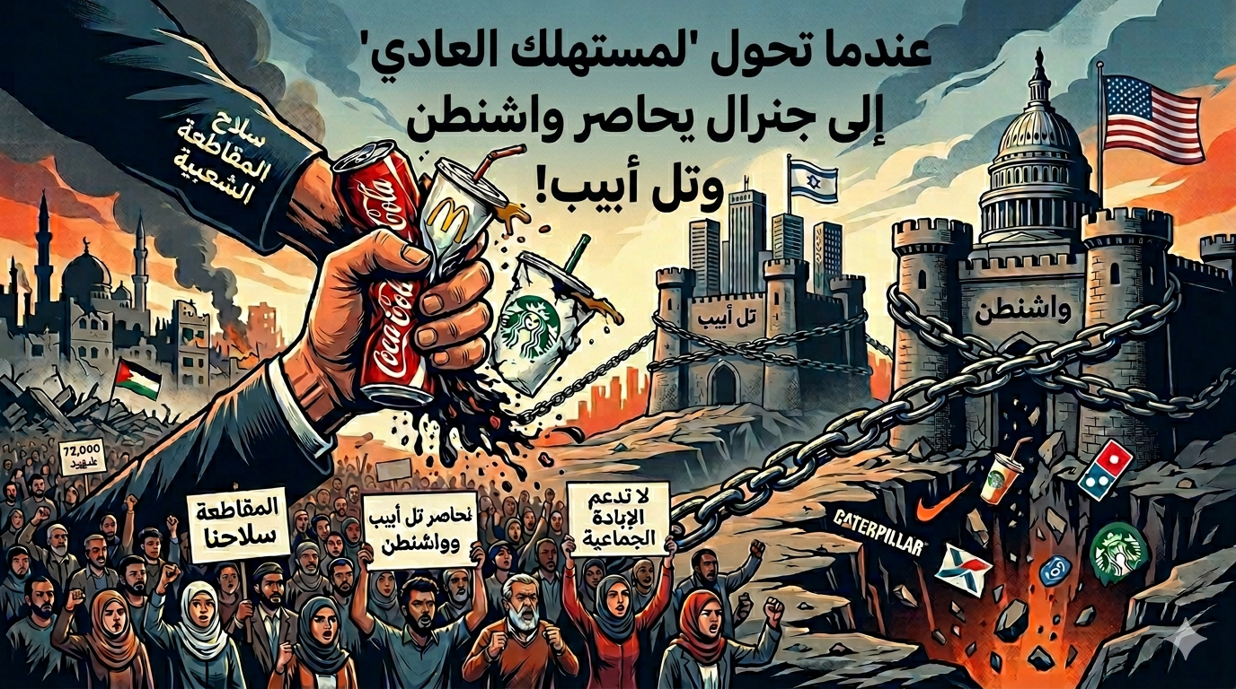 كيف حولت المقاطعة الاقتصادية ملايين المستهلكين إلى جيش يحاصر تل أبيب وواشنطن؟