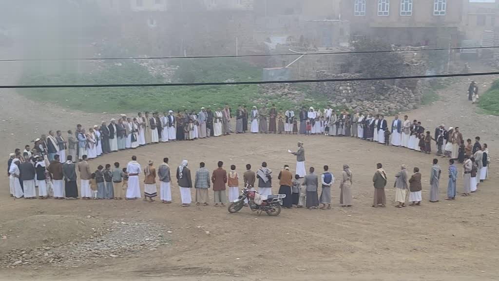 المحويت تشهد وقفات حاشدة تأكيدًا على مواصلة الصمود والثبات ونصرة قضايا الأمة