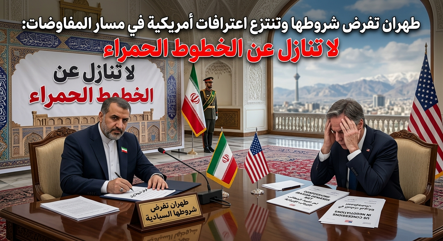 إيران تفرض شروطها وتؤكد: لا تنازل عن الخطوط الحمراء والعدو الأمريكي يقبل 10 بنود