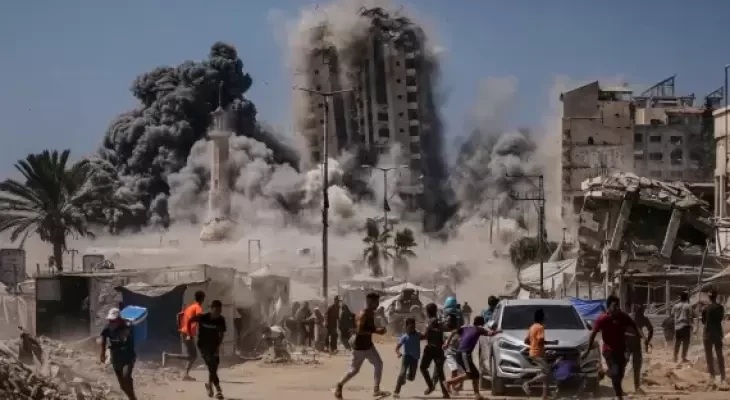 العدو الصهيوني يواصل قصف قطاع غزة في خرق لاتفاق إطلاق النار