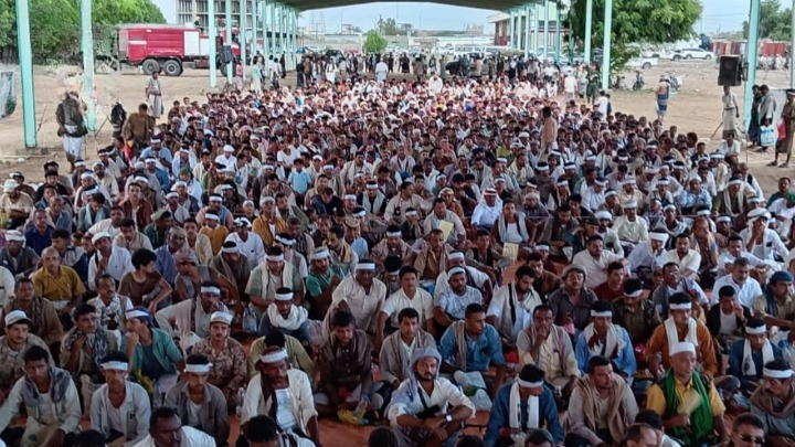 مهرجان احتفالي لأبناء مديريتي بيت الفقيه وزبيد بالحديدة بذكرى يوم الولاية