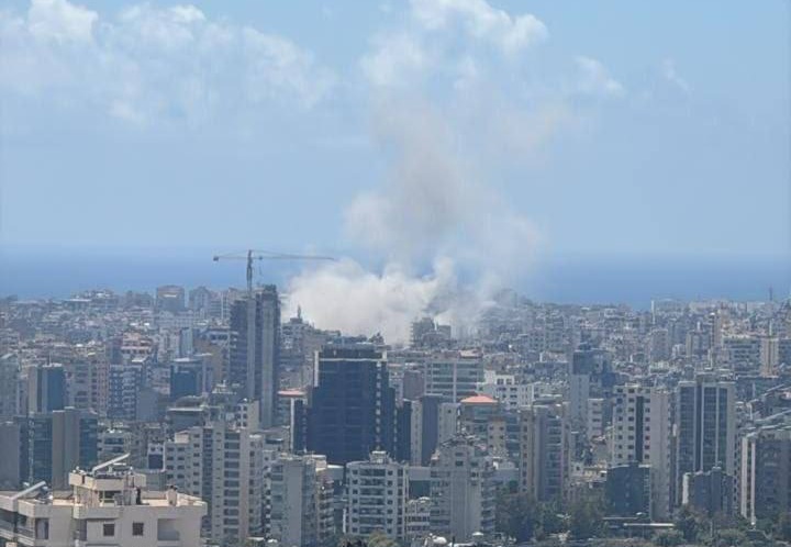 ارتفاع عدد ضحايا غارة صهيونية على الضاحية الجنوبية لبيروت إلى 3 شهداء و15 جريحًا