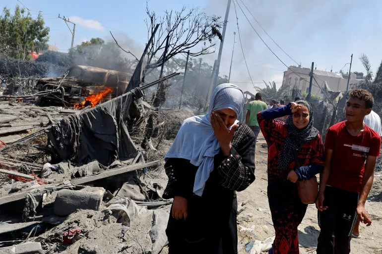 استشهاد فلسطيني متأثراً بجراحه جراء قصف صهيوني على خان يونس في غزة