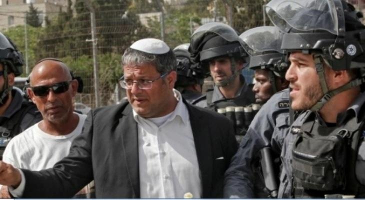 المتطرف الإرهابي بن غفير يقتحم سلوان جنوب المسجد الأقصى