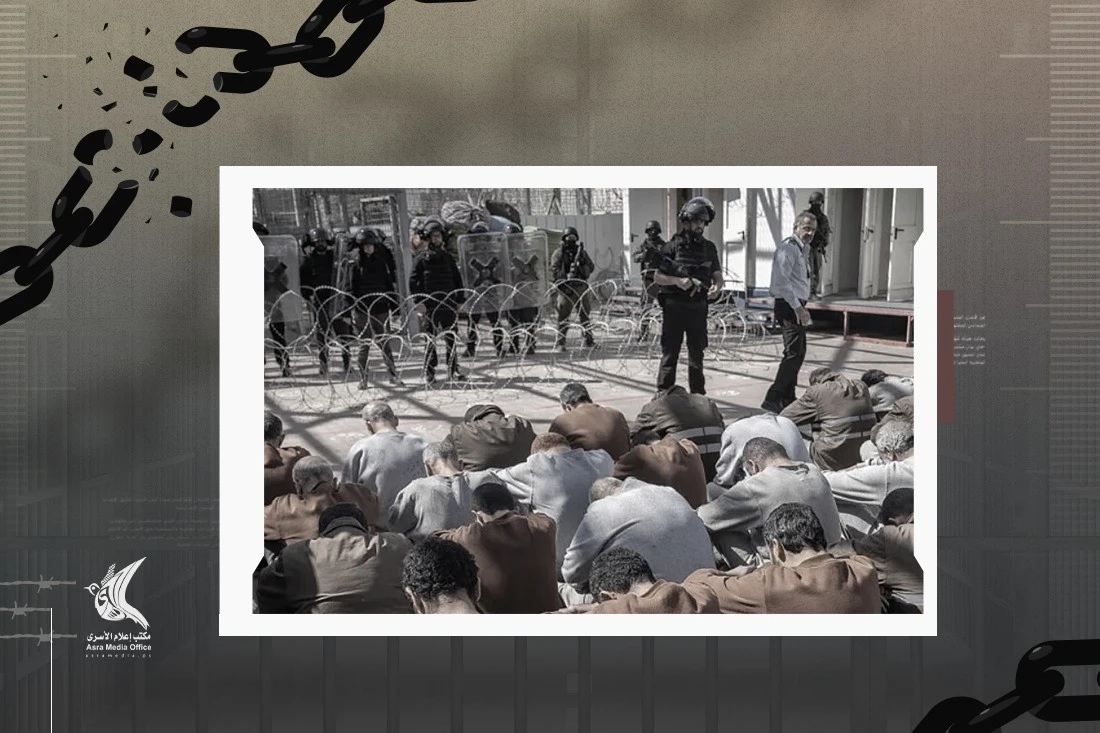 “إعلام الأسرى”: إدارة سجن عوفر الصهيوني تستحدث آليات جديدة أكثر قسوة في نقل الأسرى الفلسطينيين