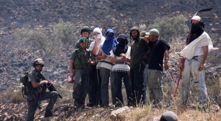 إصابة فلسطينيين في اعتداءات مستوطنين صهاينة بالضفة