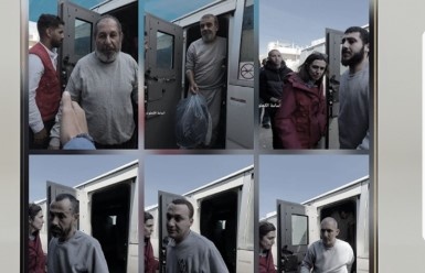 الإفراج عن 7 أسرى من غزة ووصولهم إلى مستشفى شهداء الأقصى