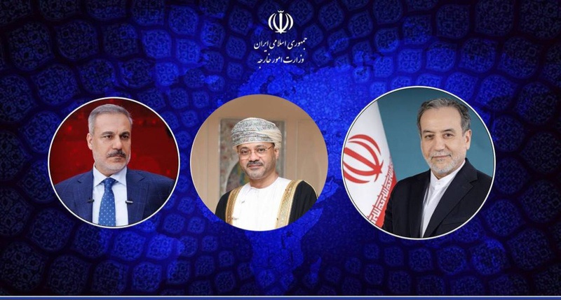 عراقجي يبحث مع وزيري خارجية عُمان وتركيا تطورات المنطقة ومستجدات مضيق هرمز