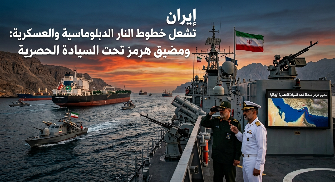 إيران تشعل خطوط النار الدبلوماسية والعسكرية: الاستسلام خط أحمر .. ومضيق هرمز تحت السيادة الحصرية